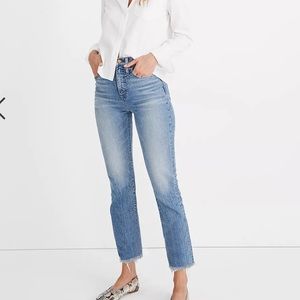 madewell the perfect vintage straight jean